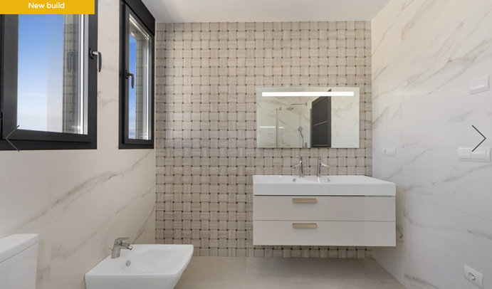Modern luxury villa newly built with sea views in Les Bassetes Calpe